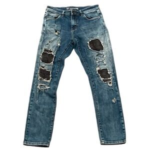 32 Crysp‎ Denim Destroyed Jeans